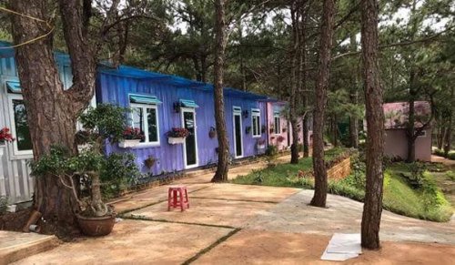 Thùng container Homestay